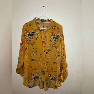 Max Jeans floral button up